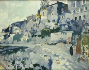 Peinture dédiée à Utrillo
