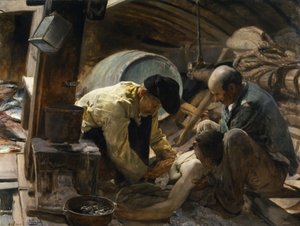 Et ils disent encore que le poisson est cher - Joaquín Sorolla