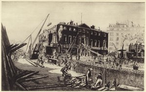 Démolition de Devonshire House - Job Nixon