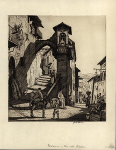 Madonna dans le mur, Subiaco, 1929 - Job Nixon