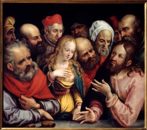 Christ et la femme adultère