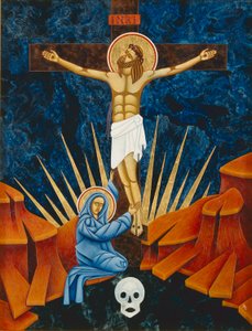 Crucifixion, 2005 (tempera à l