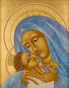 Mère de Dieu Korsun, 2005 (tempera à l