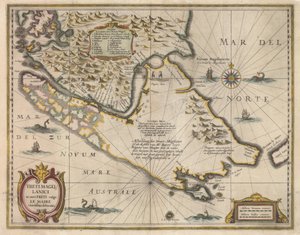 Freti Magellanici ac novi freti vulgo Le Maire exactissima delineatio, c.1630