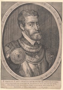 Saint Empereur Romain Charles V (impression) - Jodocus The Younger Hondius
