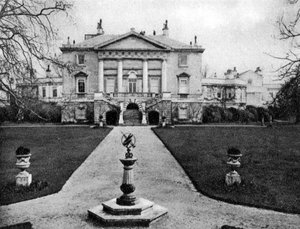Le Pavillon Blanc dans le parc de Richmond, Londres, 1926-1927 - Joel