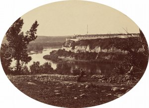 Fort Snelling, vers 1865 - Joel E Whitney