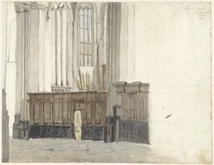 Chapelle des drapiers dans la Nieuwe Kerk à Amsterdam - Johan Adolph Rust