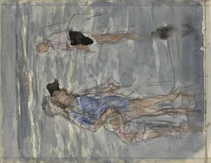 Figures dans la mer - Johan Antonie de Jonge