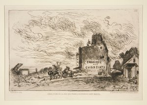 Démolitions de la Rue des Francs-Bourgeois Saint-Marcel