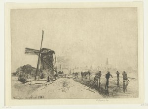 Vue de Maassluis - Johan Barthold Jongkind