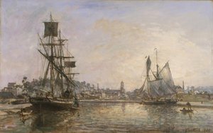 Honfleur, 1865 - Johan Barthold Jongkind