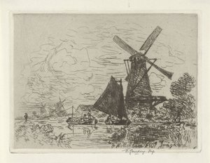 Moulins près de Rotterdam