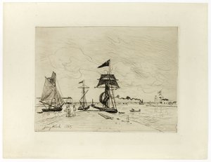 Jetée au Port de Honfleur