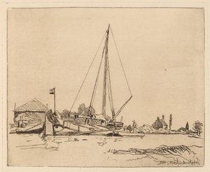 La Barque amarrée