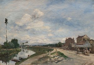 La Seine à Bas-Meudon, 1865