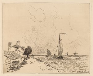 Les deux Barques à voile