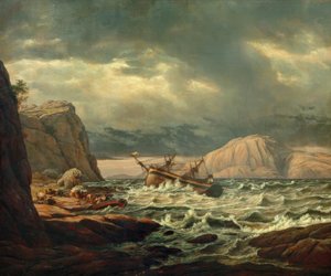 Naufrage sur la côte norvégienne