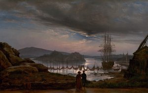 Vue de Vaekero près de Christiania