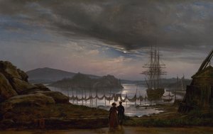 Vue de Vaekero près de Christiania