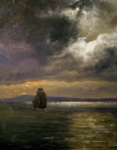 Vue de Christianiafiorden (détail)