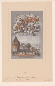 Couverture pour : Amsterdam. Origine et signification des noms des canaux, îles, places, rues, ruelles, ponts, écluses et tours de cette ville - Johan Coenraad Leich