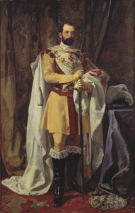 Portrait du roi Charles XV de Suède (1826-1872)