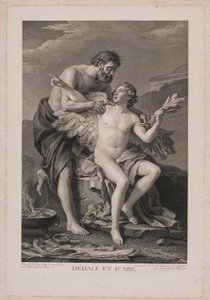 Dédale et Icare - Johan Georg Preisler