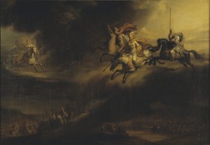 La chevauchee des Valkyries - Johan Gustaf Sandberg