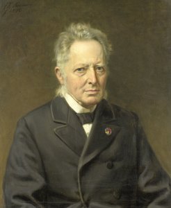 Portrait de Jan Heemskerk Azn (1818-1897)