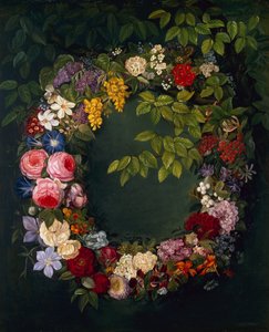 Une guirlande de fleurs