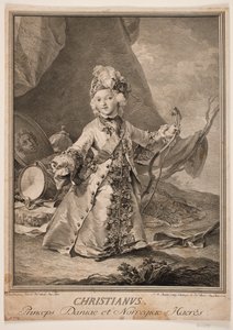 Christian VII enfant - Johan Martin Preisler