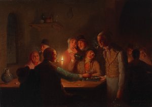 Scène de taverne hollandaise, 1846