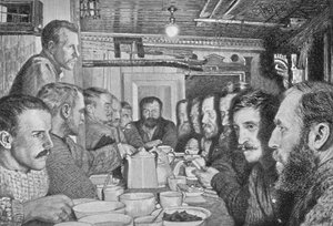 À la table du souper, 14 février 1895