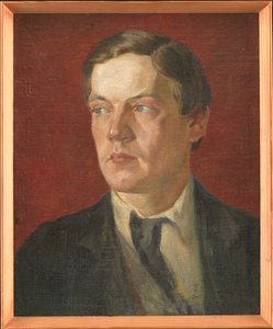 Portrait du peintre suédois Gustaf Wolmar - Johan Rohde