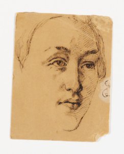 Portrait de femme - Johan Thomas Lundbye