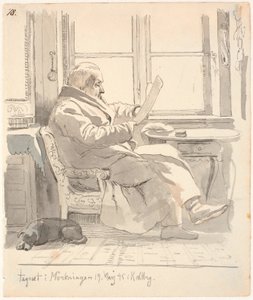 Portrait du grand-père de J. Th. Lundbye, conseiller de justice et percepteur E. Bonnevie