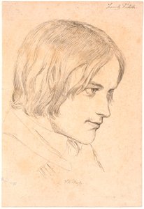 Portrait du peintre Lorenz Frølich (1820-1908) - Johan Thomas Lundbye