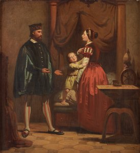 Karin Månsdotter, Éric XIV et son fils Gustav - Johan Zacharias Blackstadius