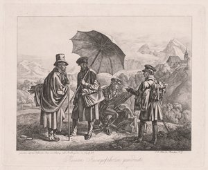 Les artistes en voyage - Johann Adam Klein
