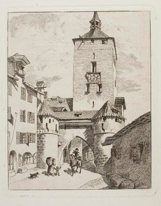 La porte de Nuremberg - Johann Adam Klein