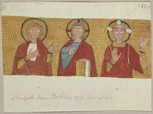 Aus: Sammlung von Umrissen und Durchzeichnungen, Band 1, Blatt 100 - Johann Anton Ramboux