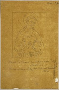 Aus: Sammlung von Umrissen und Durchzeichnungen, Band 2, Blatt 110 - Johann Anton Ramboux