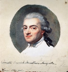Portrait de Stanislas II Augustus Poniatowski de Pologne