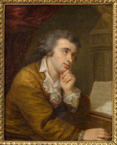 Portrait du pianiste et compositeur Joseph Wölfl 1773-1812, vers 1795
