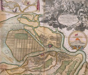 Plan de Saint-Pétersbourg, plan directeur
