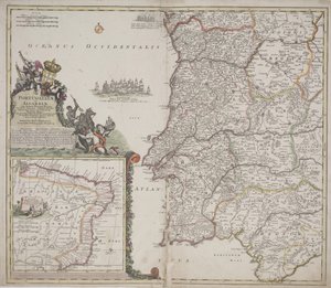 Portugal et Algarve (Portugallia et Algarbiae), c.1704