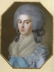 Portrait de la comtesse Anna Alexandrovna Golitsyna, baronne Stroganova 1739-1816, 1786