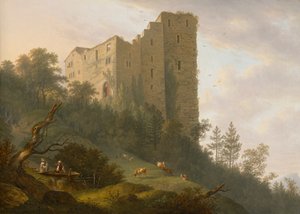 Environs des ruines de Habsbourg - Johann Caspar Rahn