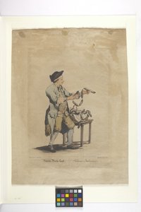 Wälsche Würste Kauft - Salami Italiani (gravure à la main)